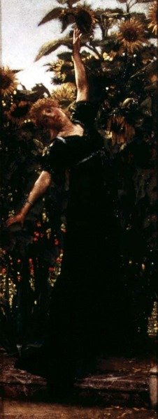 Sonnenblumen, 1874 von Lawrence Alma Tadema